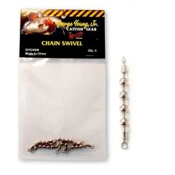 B'n'M Pole Company Chain Swivels Catfish Gear