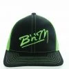 B'n'M Pole Company Apparel Neon Mesh Hat Green/Black