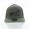 B'n'M Pole Company Mesh Hat Olive/Black