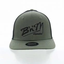 B'n'M Pole Company Mesh Hat Olive/Black