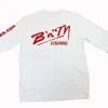 B'n'M Pole Company B'n'M Fishing White Dry Fit Long Sleeve